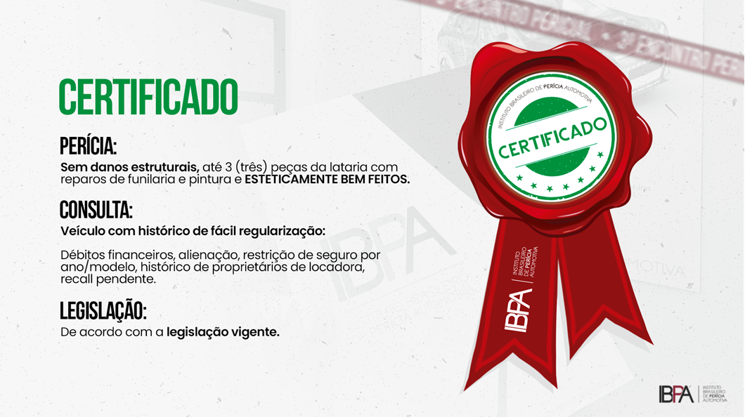 Certificação: Certificado